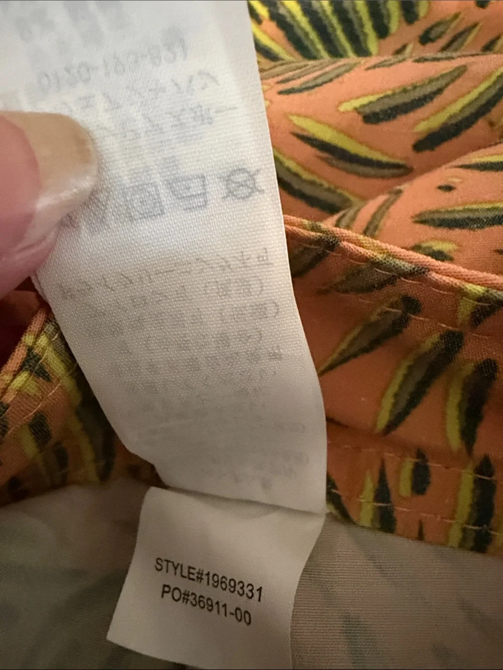 Prana Men's Orange Patterned Swim Shorts. Sz 31 NWT